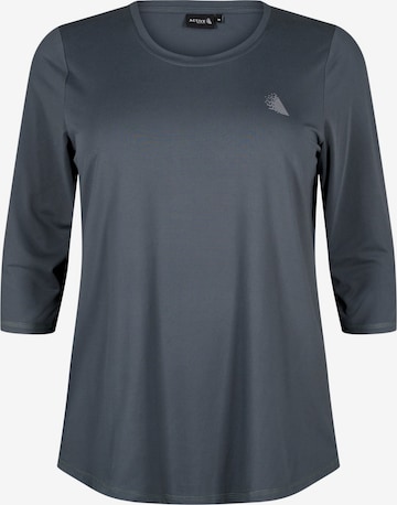 Maglia funzionale 'ABASIC ONE' di Active by Zizzi in grigio: frontale