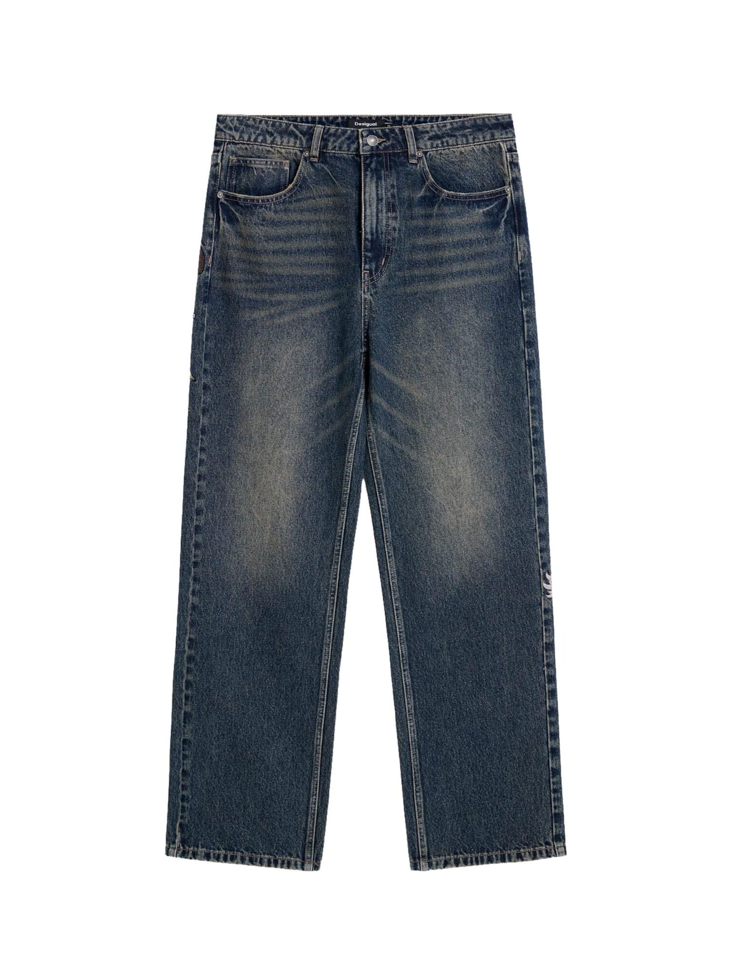 Desigual Regular Jeans i blå: framsida