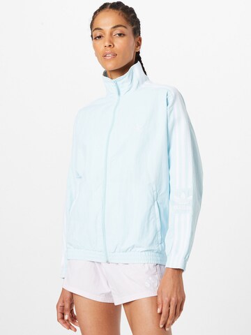 Veste mi-saison 'Adicolor Classics Lock-Up' ADIDAS ORIGINALS en bleu : devant