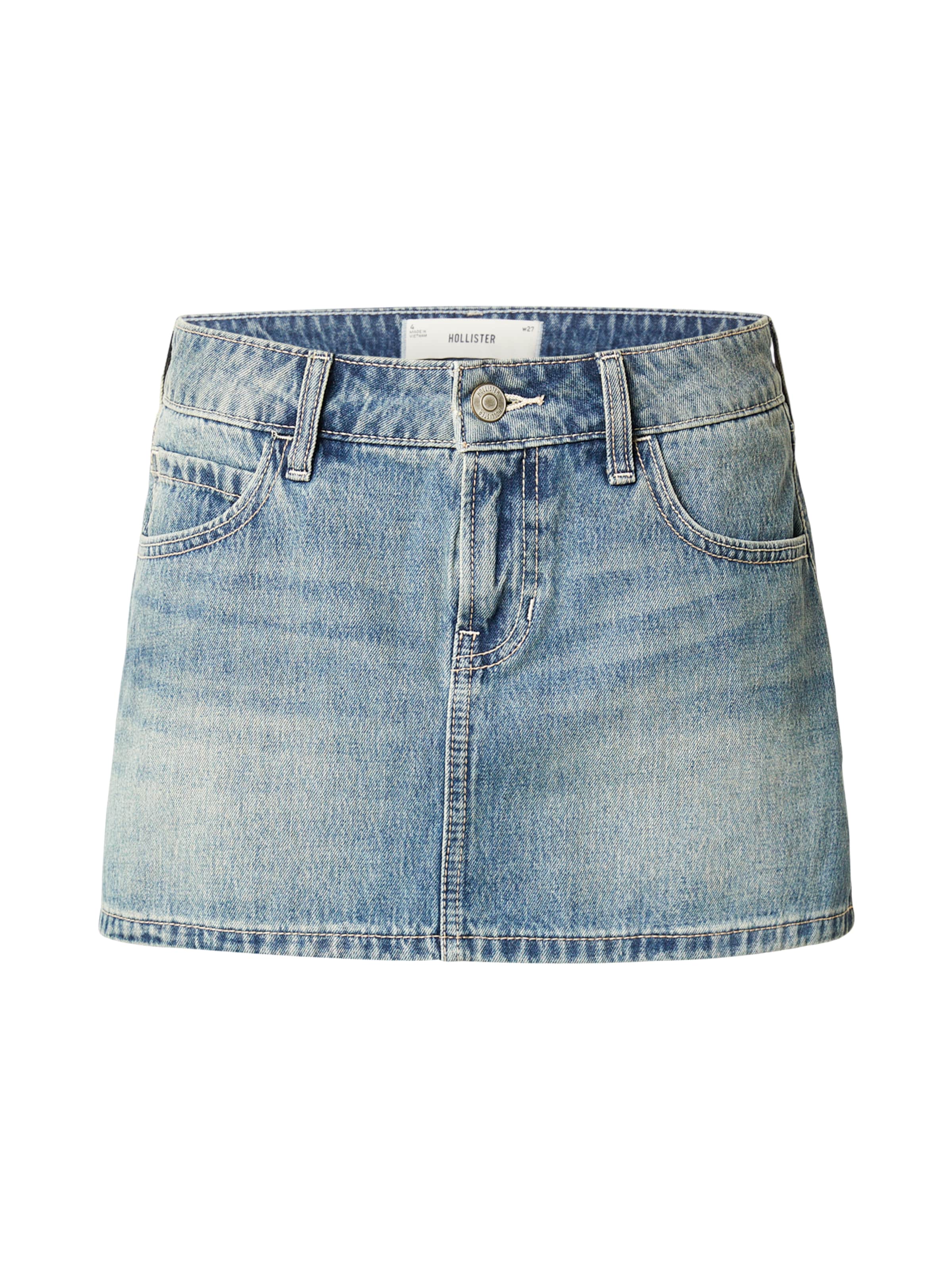 HOLLISTER Φούστα σε μπλε: μπροστά