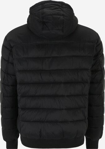Lyle & Scott Big&Tall Prehodna jakna | črna barva