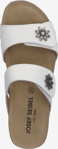 JOSEF SEIBEL Mules 'Tonga' in White