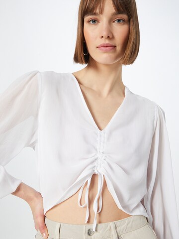 NA-KD Blouse in White