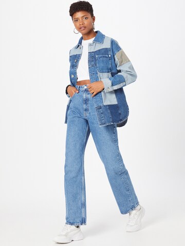 WEEKDAY Wide leg Jeans in Blauw