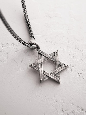 REYTEL Pendant 'MAGEN DAWID' in Silver: front