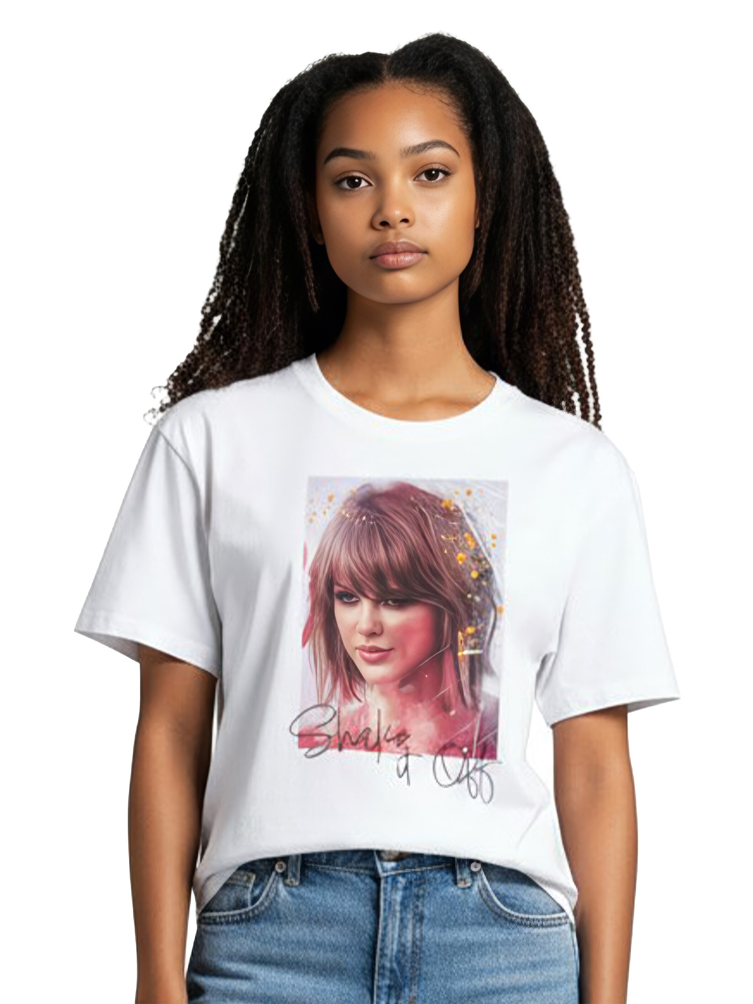 United Labels Shirt 'Sid Maurer - Shake it off' in White: front