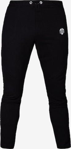 MOROTAI Skinny Workout Pants in Black: front