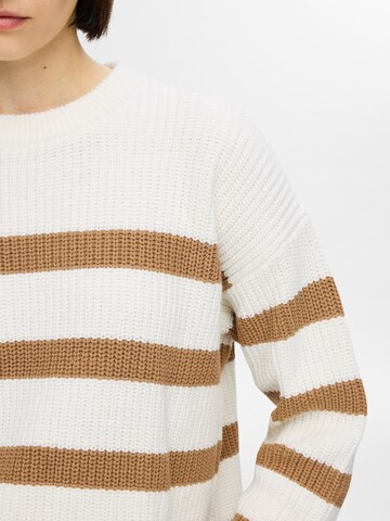 SELECTED - Jersey 'SLFBLOOMIE' en blanco
