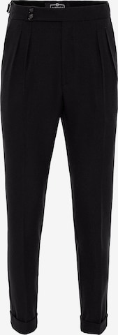 Dandalo Regular Chinohousut värissä musta: etupuoli