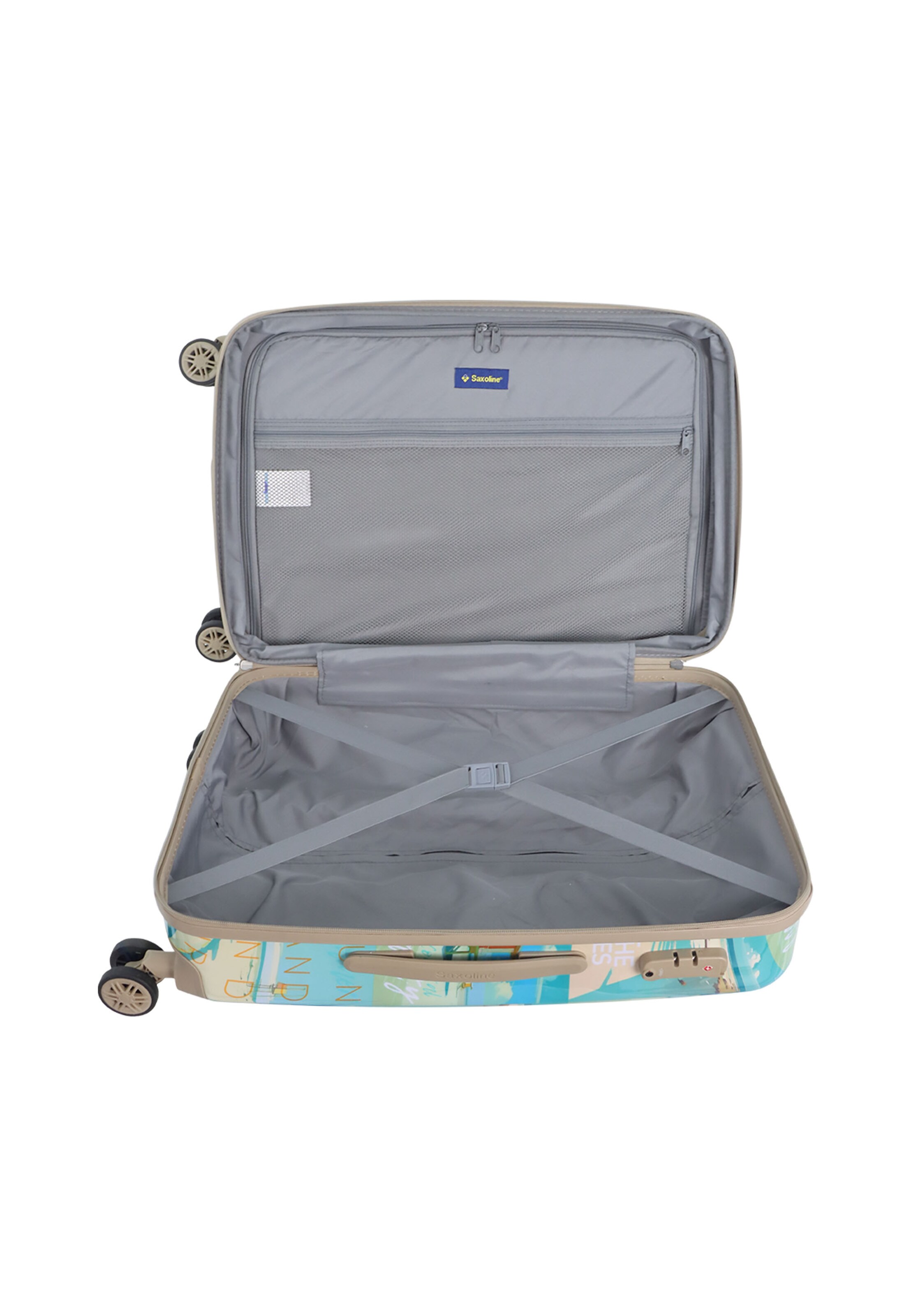 Saxoline Suitcase 'Coastal Beauty' in Mixed colors