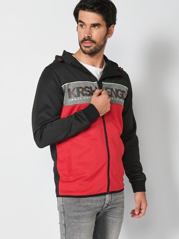 KOROSHI Between-Season Jacket in Red