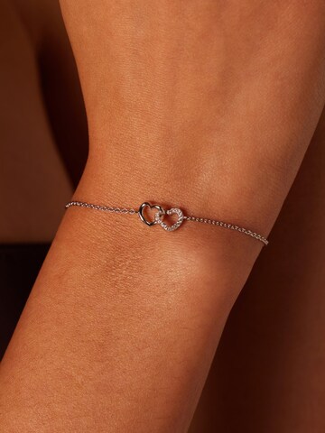 Bracelet Lucardi en argent : devant