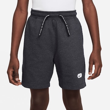 NIKE Обычный Спортивные штаны в Серый