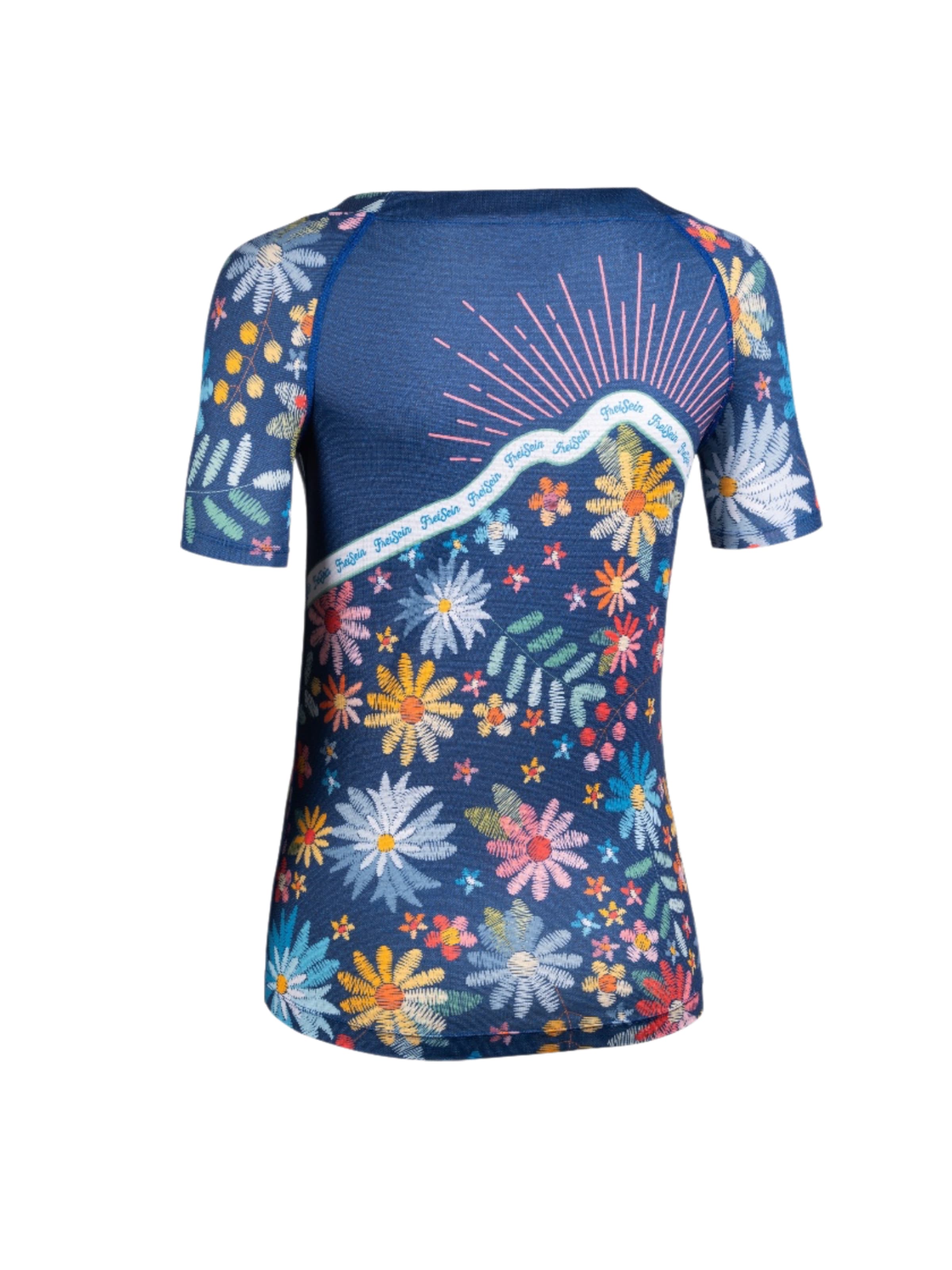 the freisein project Funktionsshirt 'LuckyGirl'‌‌‌‌‌‌‌‌ in Blau