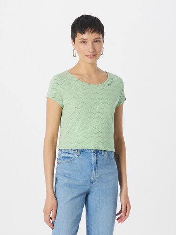 Ragwear قميص 'Mint' بلون أخضر: الأمام