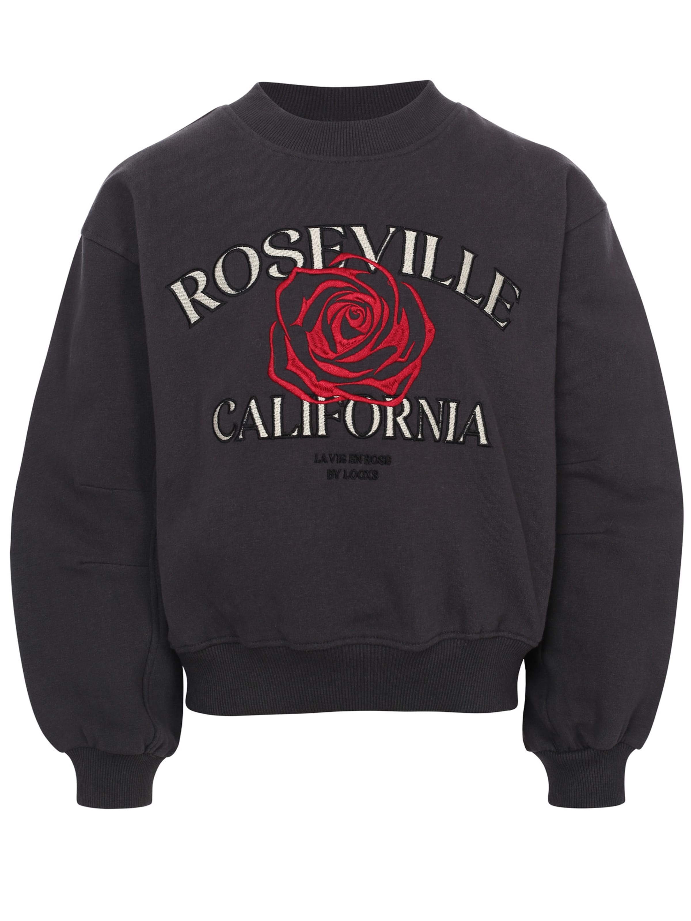 Looxs Revolution Sweatshirt in Grijs: voorkant