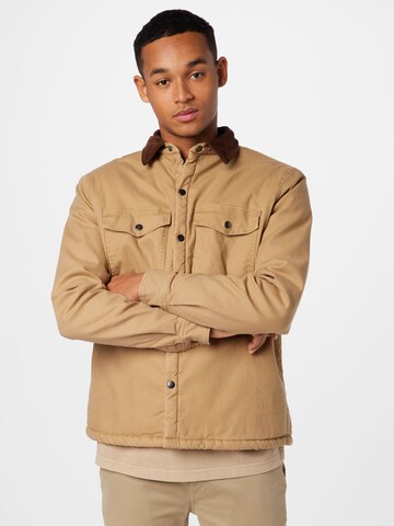 Veste mi-saison Cotton On en marron : devant