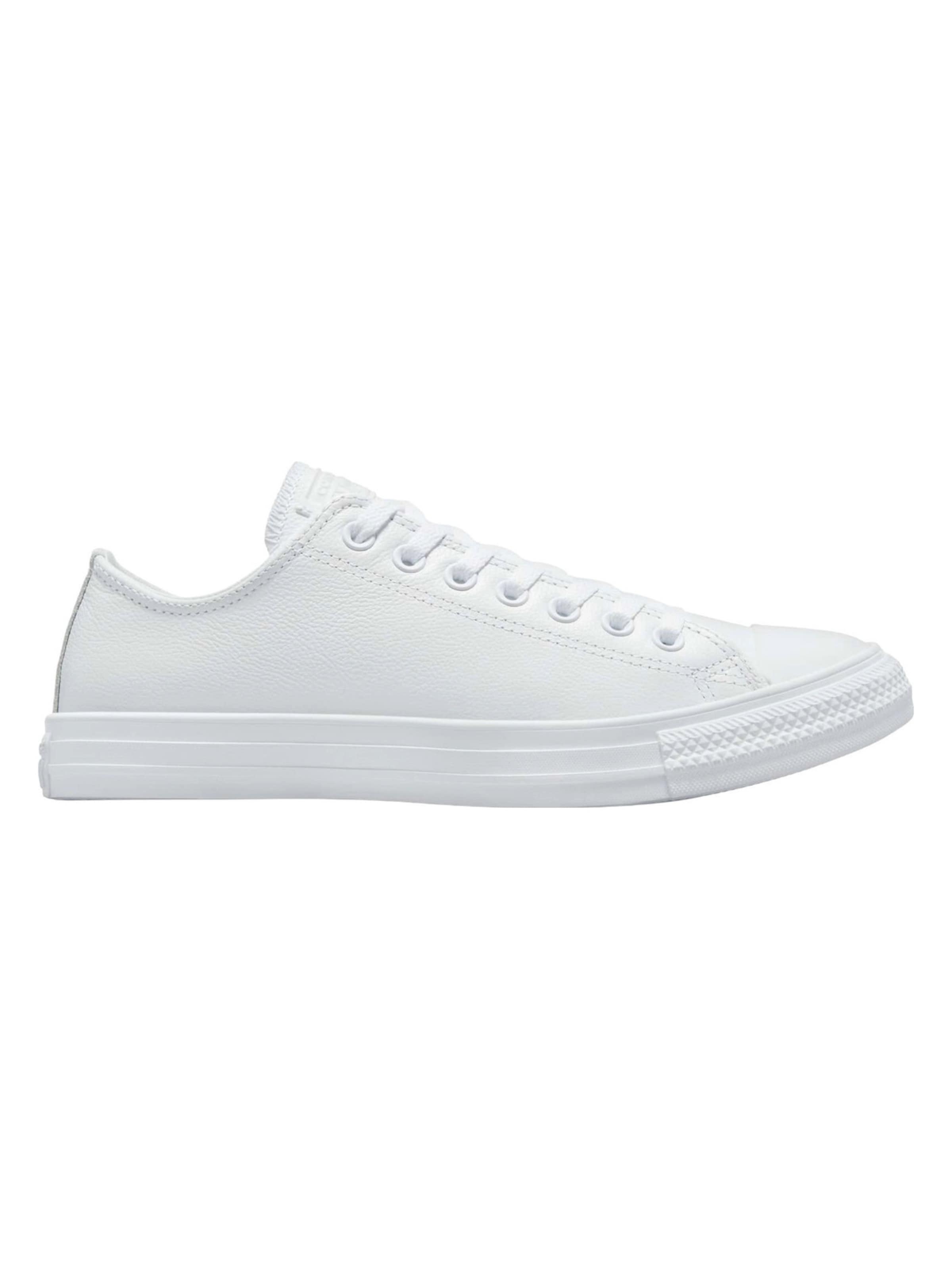CONVERSE Sneaker low 'Converse Chuck Taylor All Star Leather'‌ in Weiß: Vorderseite