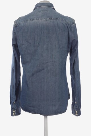 The Kooples Button Up Shirt in M in Blue