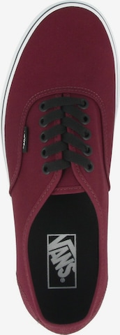 Baskets basses 'Authentic' VANS en rouge