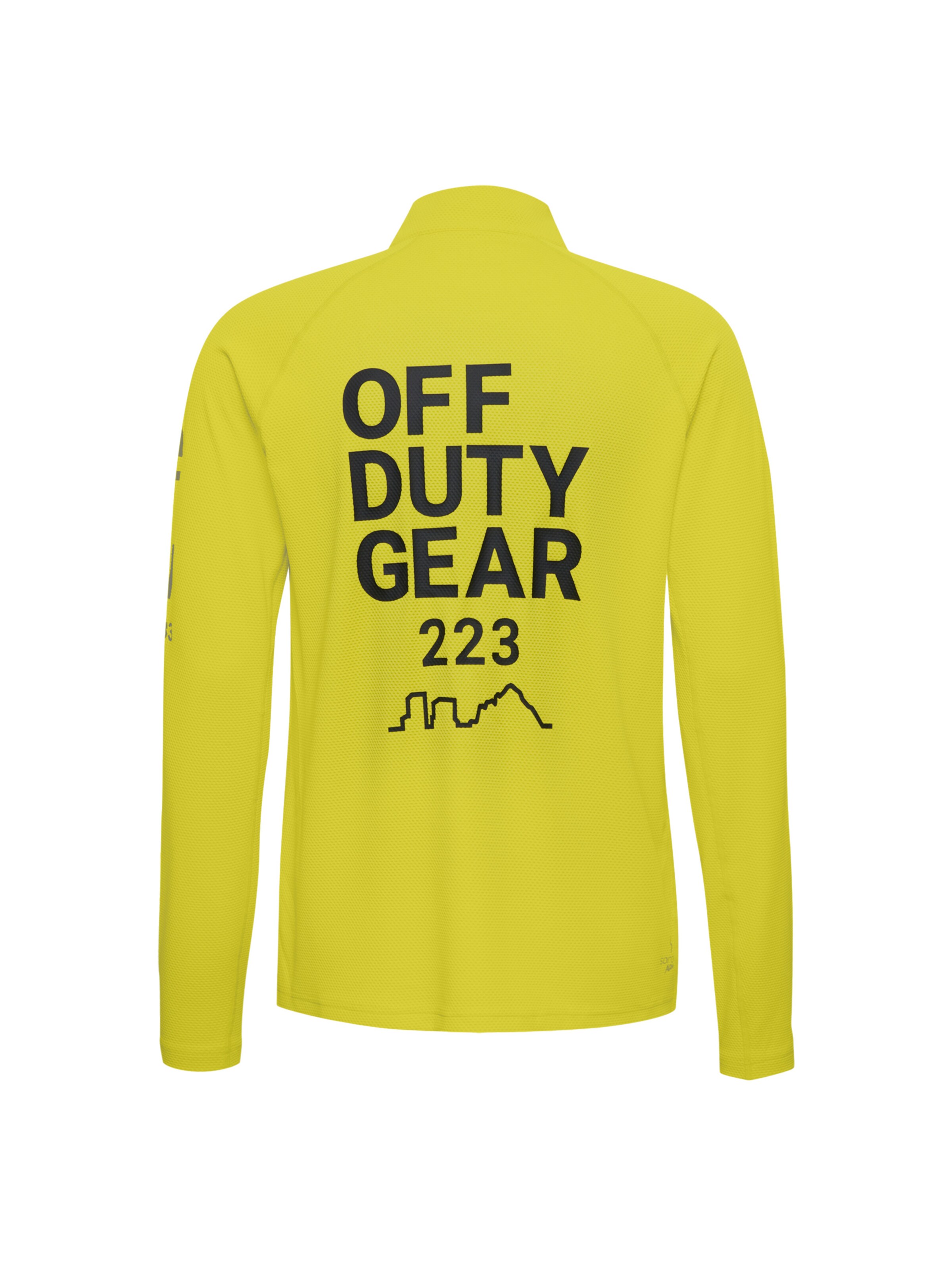 HALO Functioneel shirt in Geel