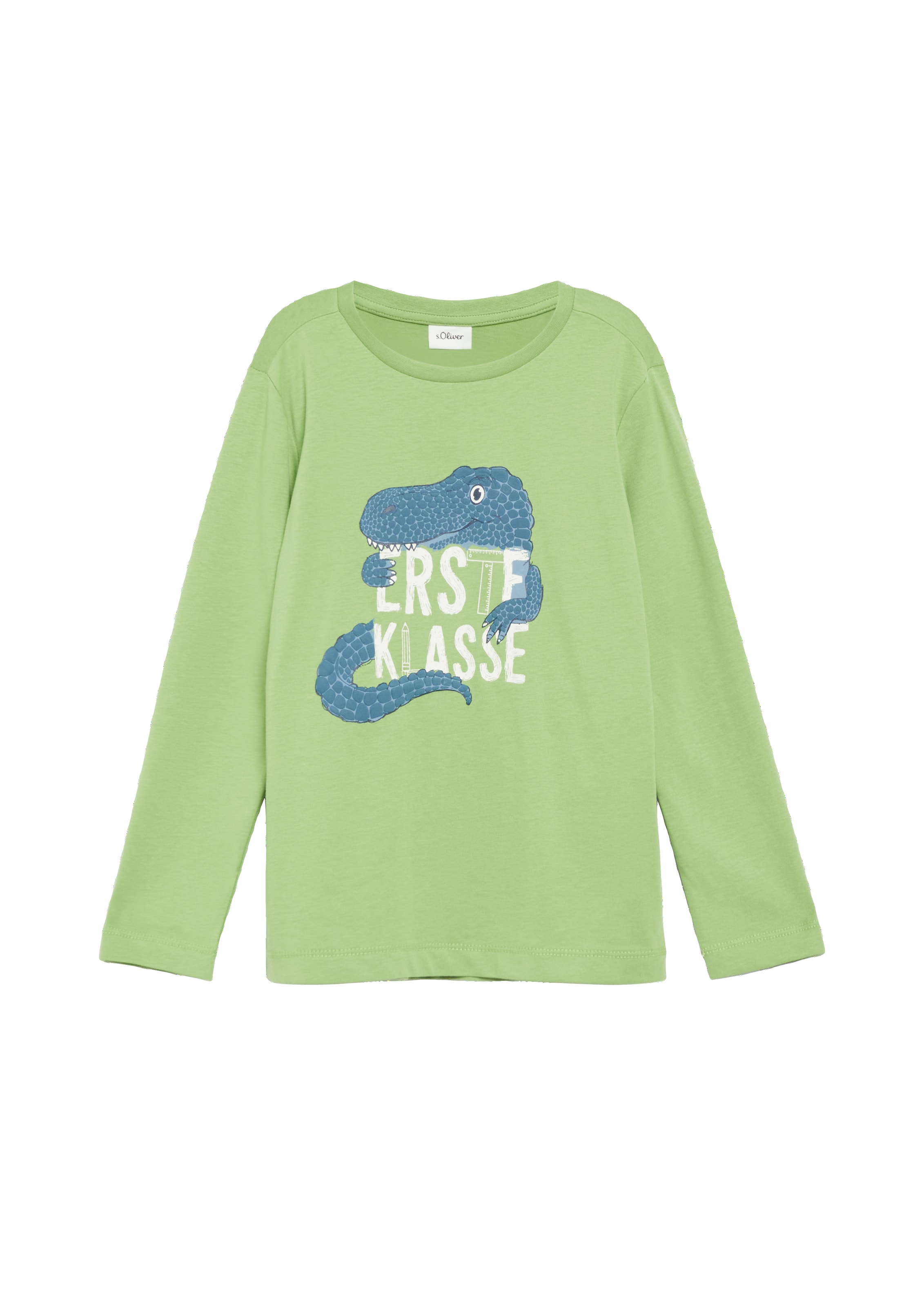 s.Oliver Junior Shirt in Grün: Vorderseite