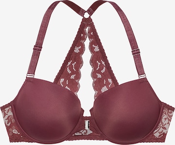 LASCANA Triangle Bra in Red: front