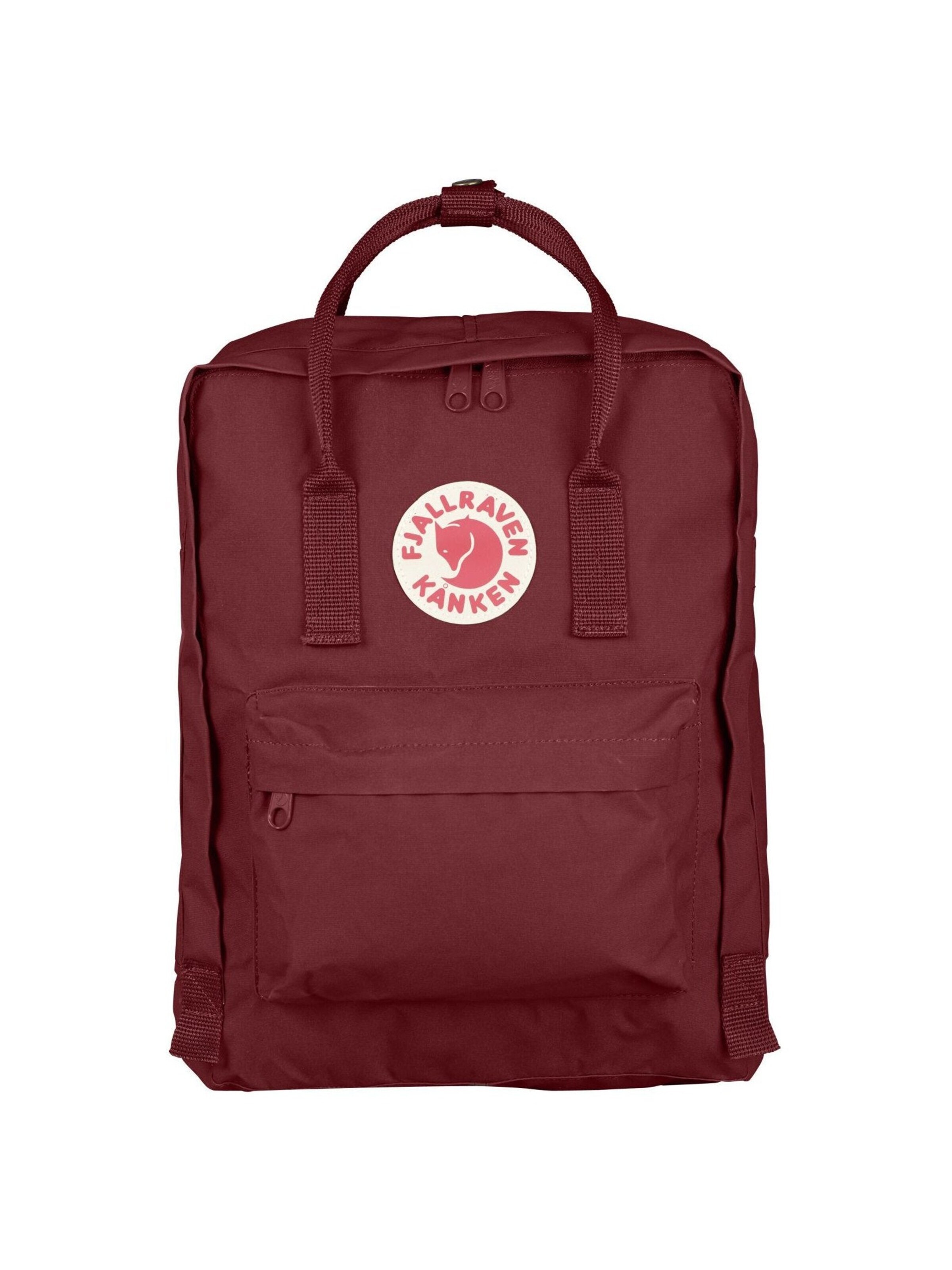 FJALLRAVEN Backpack 'Kånken' in Red: front