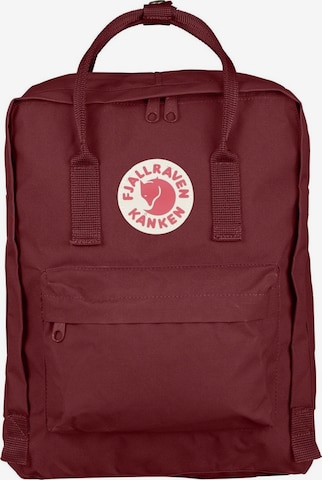 FJALLRAVEN Backpack 'Kånken' in Red: front