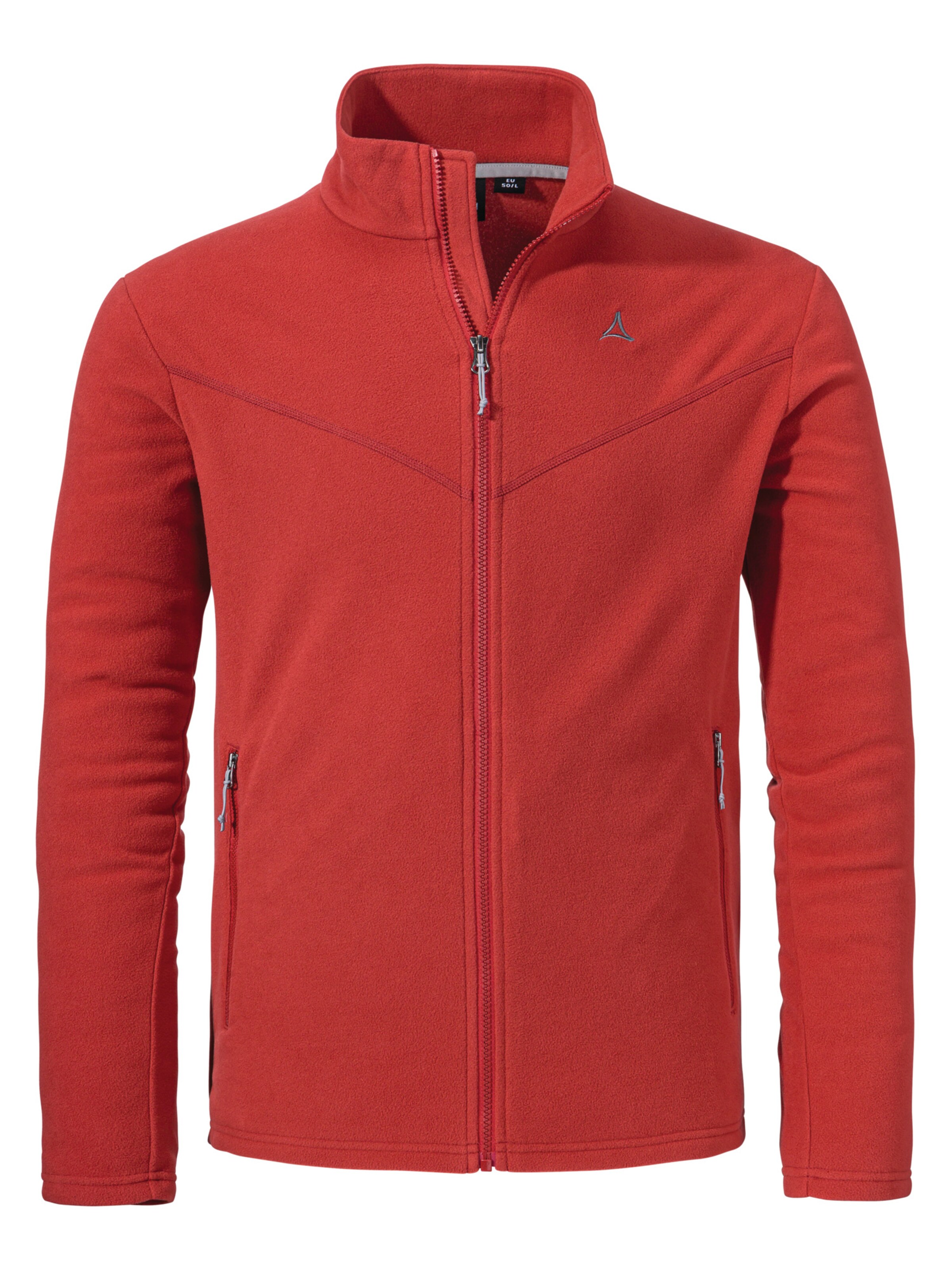 Schöffel Fleecejacke ' Hiking Fleece Jk Style Qutang ' in Rot: Vorderseite