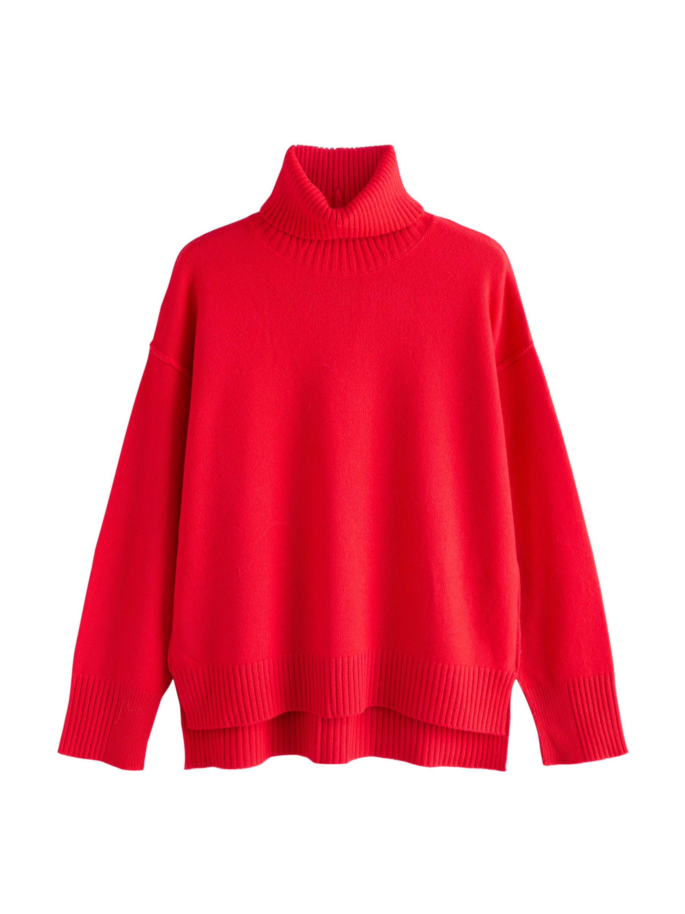 Next Sveter - Červená: predná strana