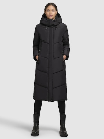 khujo Winter Coat 'Sonje6-YM' in Black