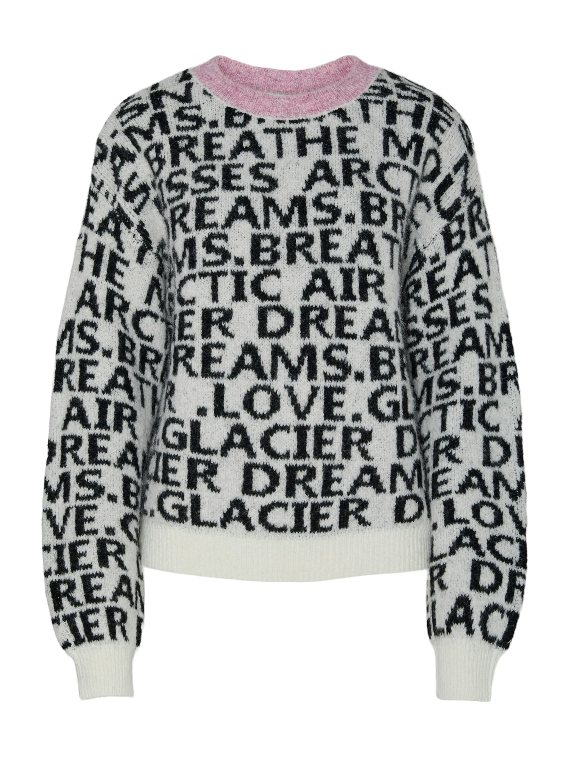 PIECES Neulepaita värissä valkoinen: etupuoli