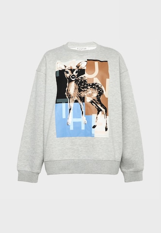 Sweat-shirt 'CHANDLER' Munthe en gris : devant