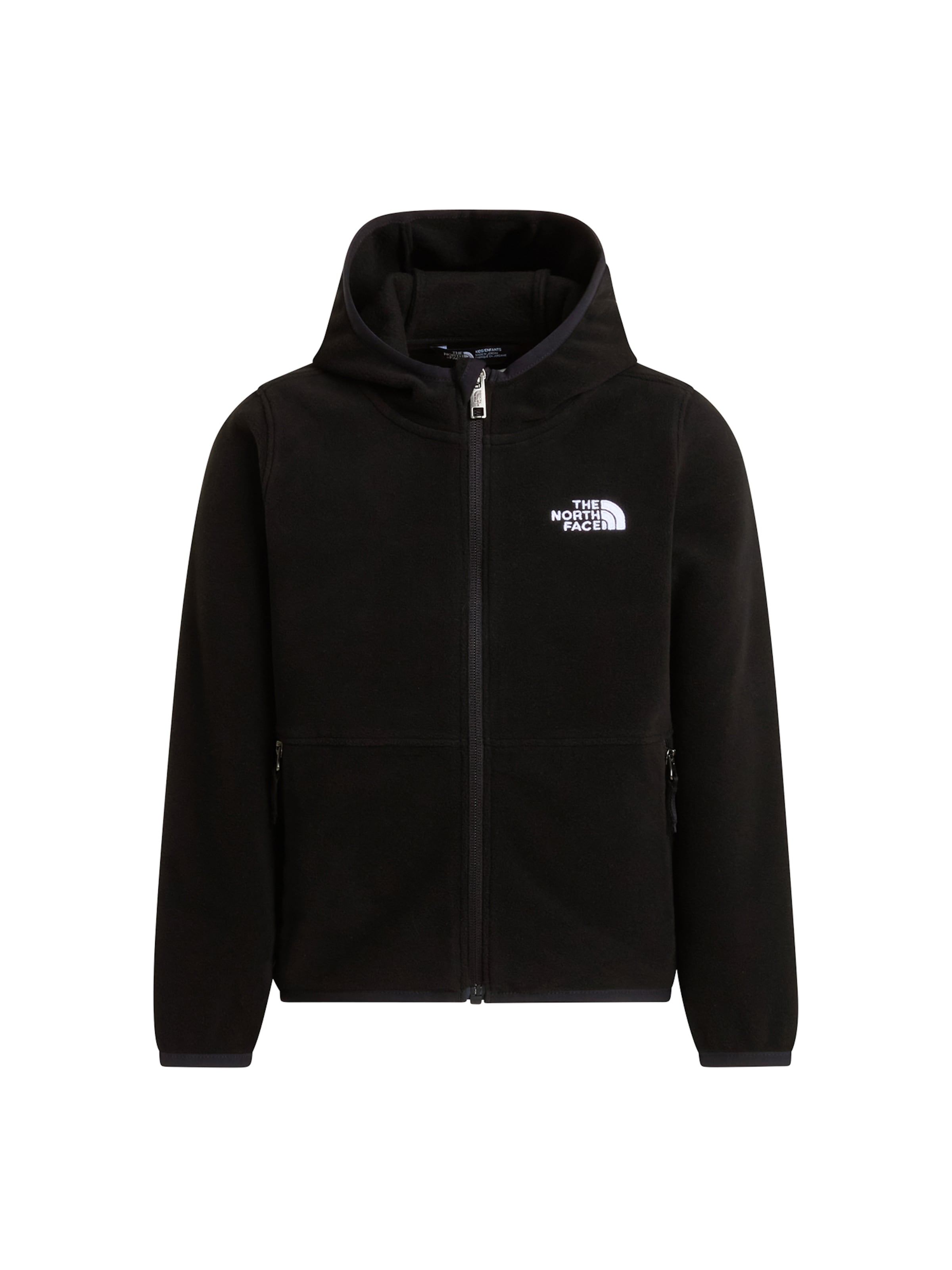 THE NORTH FACE Ζακέτα φούτερ 'GLACIER' σε μαύρο: μπροστά