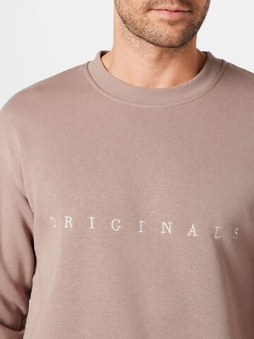 JACK & JONES - Sweatshirt em bege