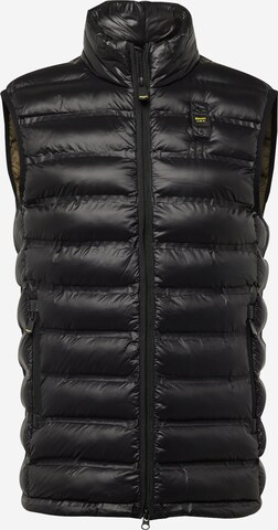 Gilet Blauer.USA en noir : devant