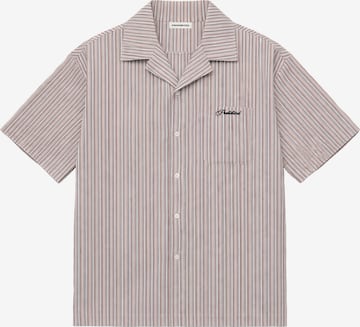Prohibited Comfort fit Overhemd 'Vineyard Breeze' in Rood: voorkant