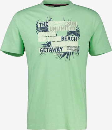 T-Shirt LERROS en vert : devant