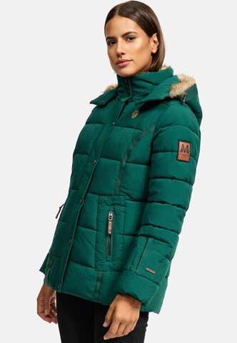 Veste d’hiver 'Nekoo' MARIKOO en vert : devant