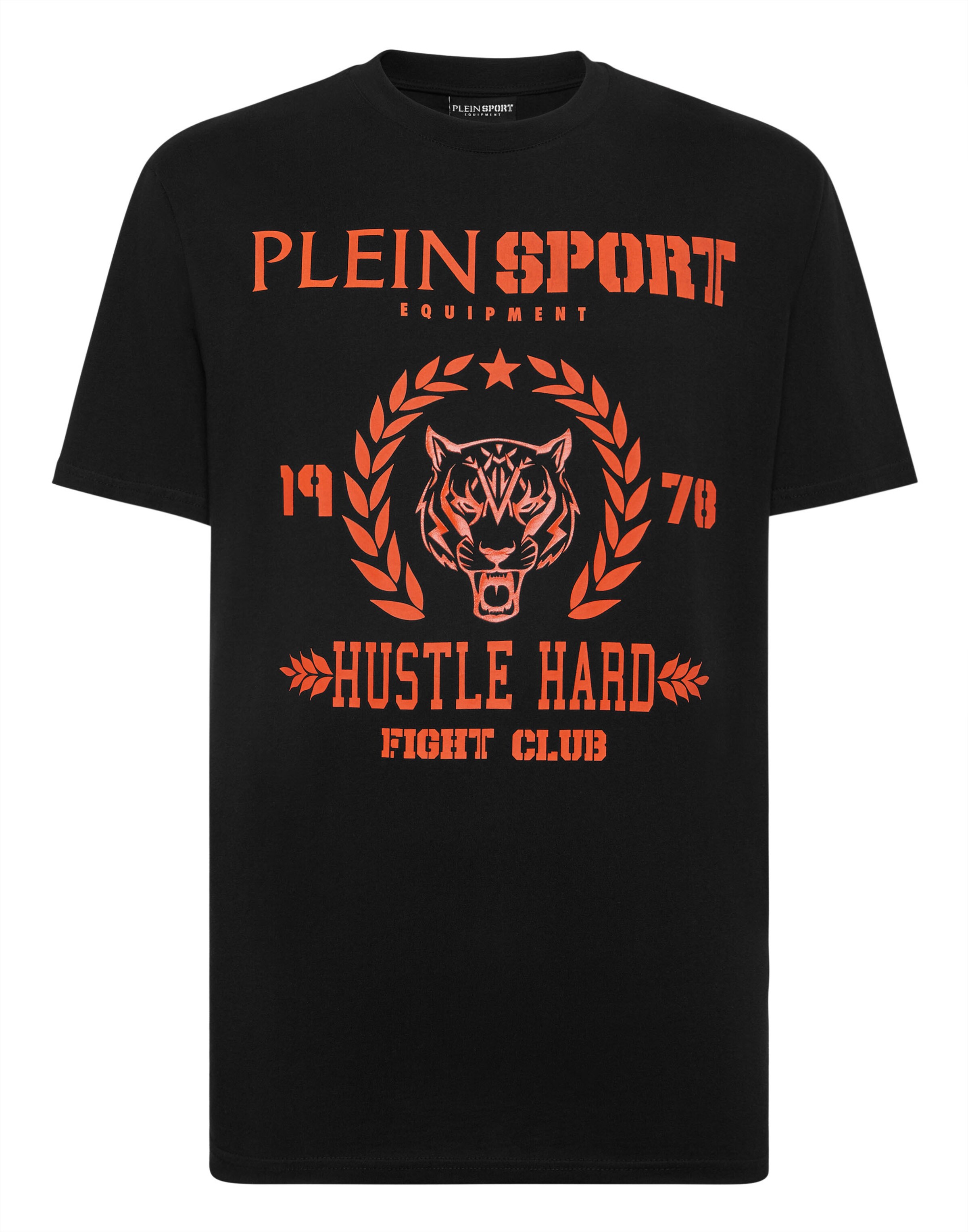 Plein Sport Shirt in Zwart: voorkant