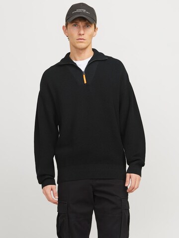 Pull-over JACK & JONES en noir : devant