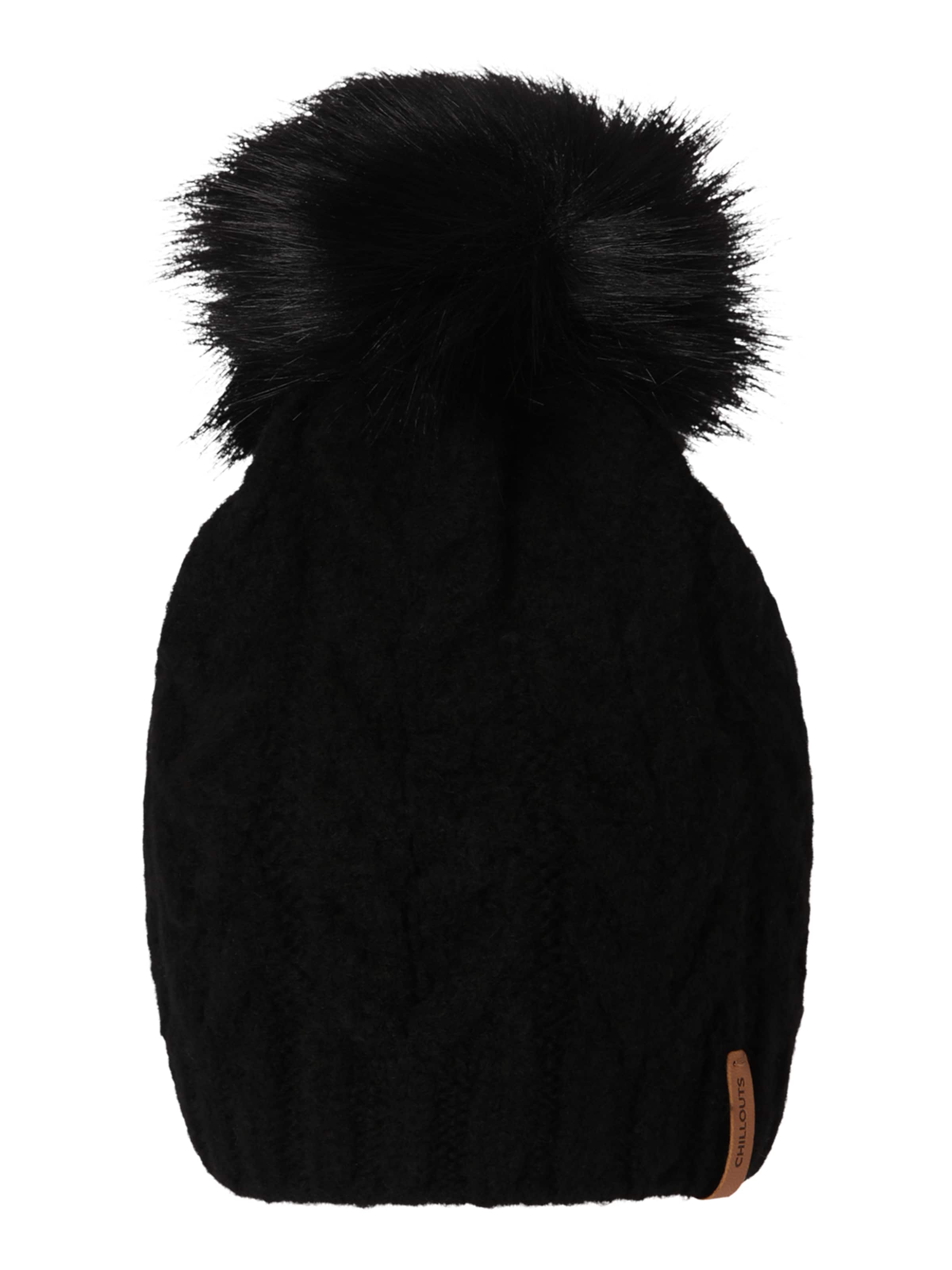 chillouts Beanie 'Flora' in Black