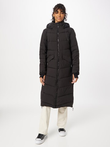 KILLTEC Outdoor Coat 'KOW 62' in Black: front