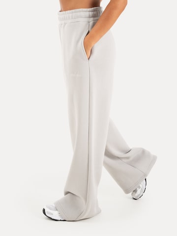 Loosefit Pantalon 'Zadie' Smilodox en gris