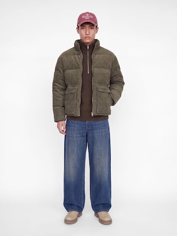 JACK & JONES Sweater 'JORNorrebro' in Brown