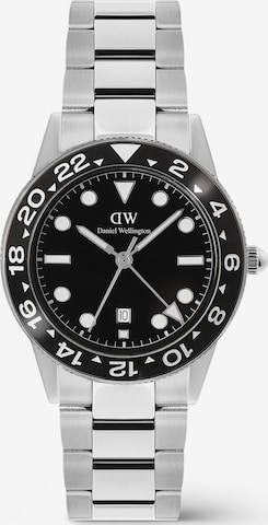 Montre à affichage analogique Daniel Wellington en argent : devant