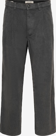Only & Sons Loose fit Pleat-front trousers 'ONSTOBY' in Grey: front