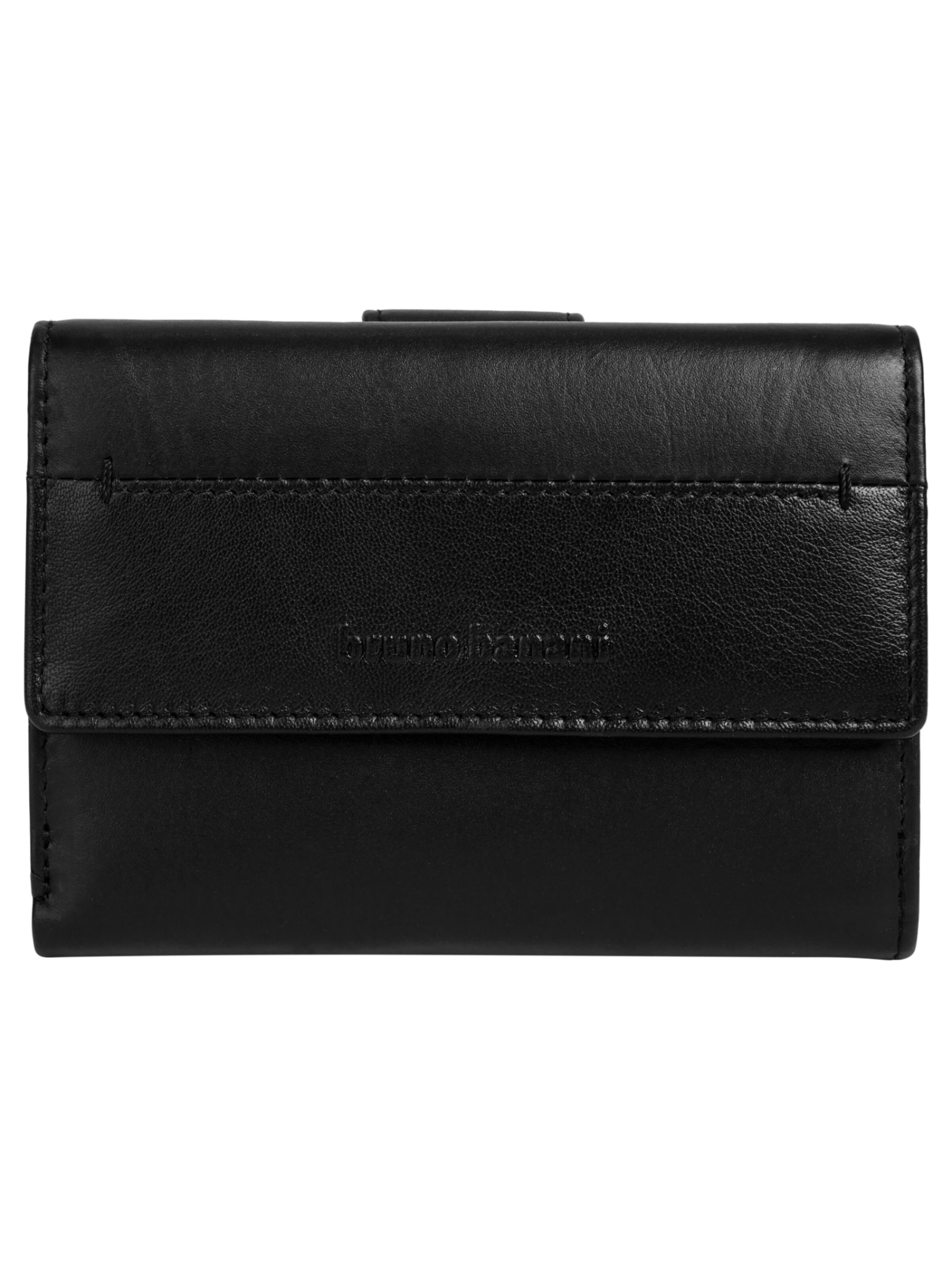 Bruno Banani Wallet in Black: front
