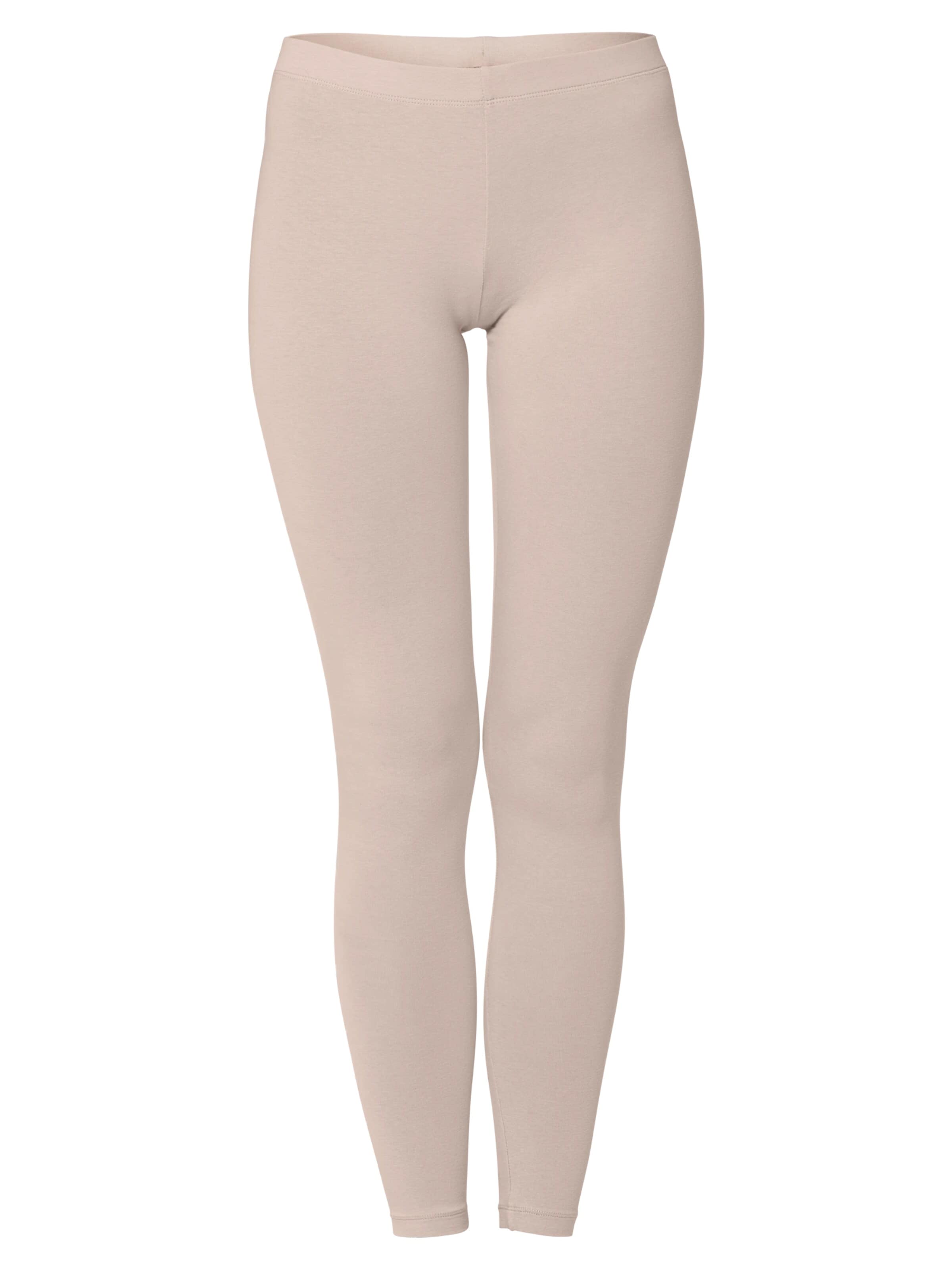 celodoro Slimfit Leggings 'Stretchy' in Beige: Vorderseite
